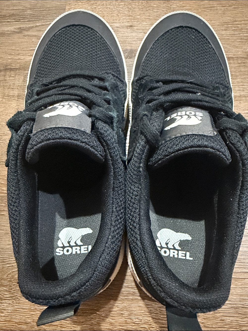 SOREL Out N About Sneaker - Women's Size 7.5 - Black - Picture 10 of 11